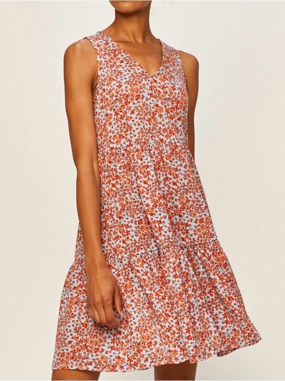 Jacqueline De Yong V Neck Dress